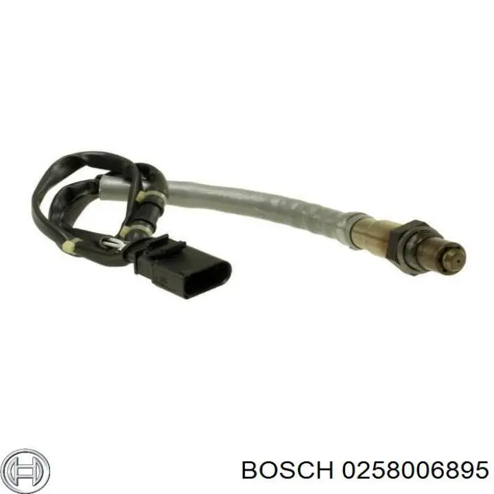 Лямбда-зонд, датчик кисню до каталізатора, правий 0258006895 Bosch