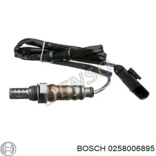 Лямбда зонд до каталізатора, правий Bosch 0258006895 ціна, від 49.41 USD