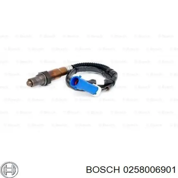 Лямбдазонд, датчик кисню після каталізатора Bosch 0258006901 ціна, від 39.75 USD