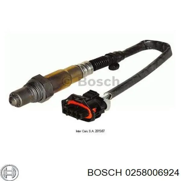 0258006924 Bosch лямбдазонд, датчик кисню до каталізатора