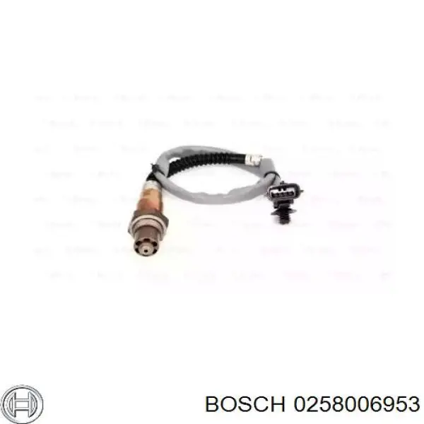 0258006953 Bosch лямбда-зонд, датчик кисню після каталізатора