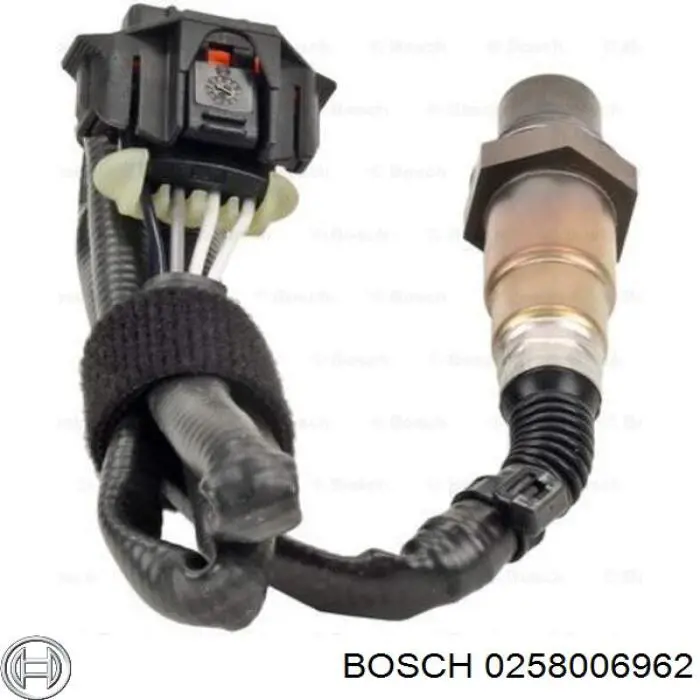 0258006962 Bosch Лямбдазонд, датчик кисню до каталізатора