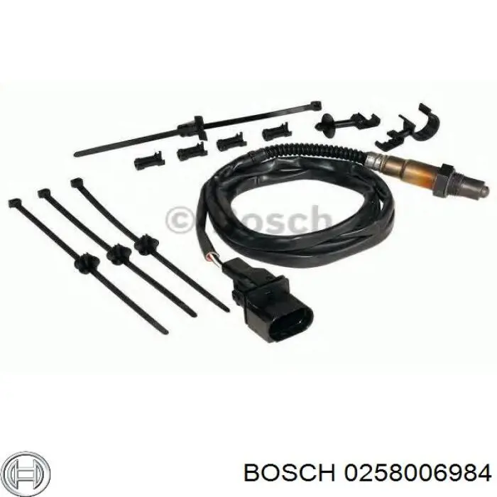 Лямбдазонд, датчик кисню до каталізатора 0258006984 Bosch
