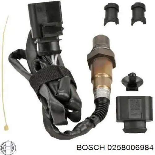 Лямбдазонд, датчик кисню до каталізатора 0258006984 Bosch
