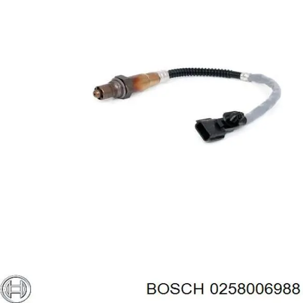 Лямбдазонд, датчик кисню до каталізатора 0258006988 Bosch