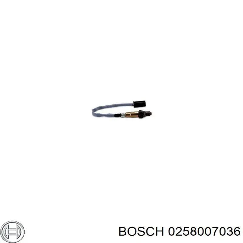 Лямбдазонд, датчик кисню до каталізатора Bosch 258007036 ціна, від 158.24 USD