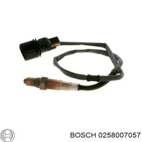 0258007057 Bosch лямбдазонд, датчик кисню до каталізатора