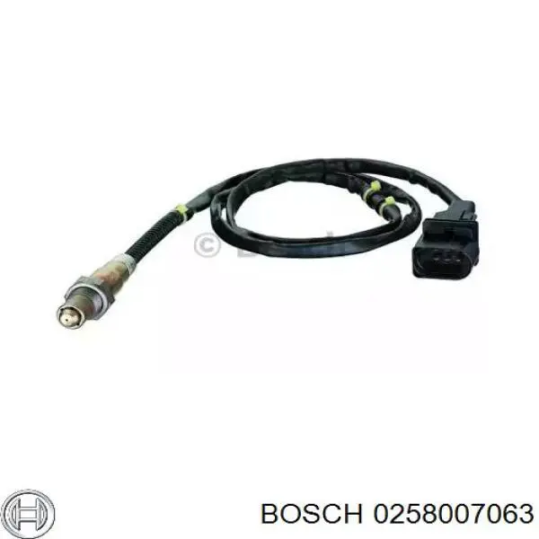0258007063 Bosch лямбдазонд, датчик кисню до каталізатора