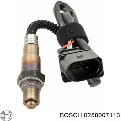 Лямбдазонд, датчик кисню до каталізатора Bosch 0258007113 ціна, від 48.99 USD