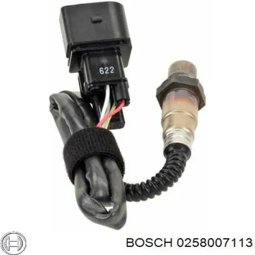 0258007113 Bosch Лямбдазонд, датчик кисню до каталізатора