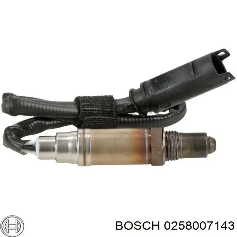 Лямбда зонд до каталізатора, правий Bosch 0258007143 ціна, від 93.60 USD