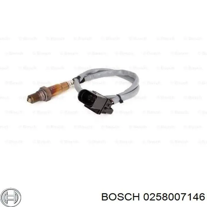 Лямбда зонд, датчик кисню до каталізатора Bosch 0258007146