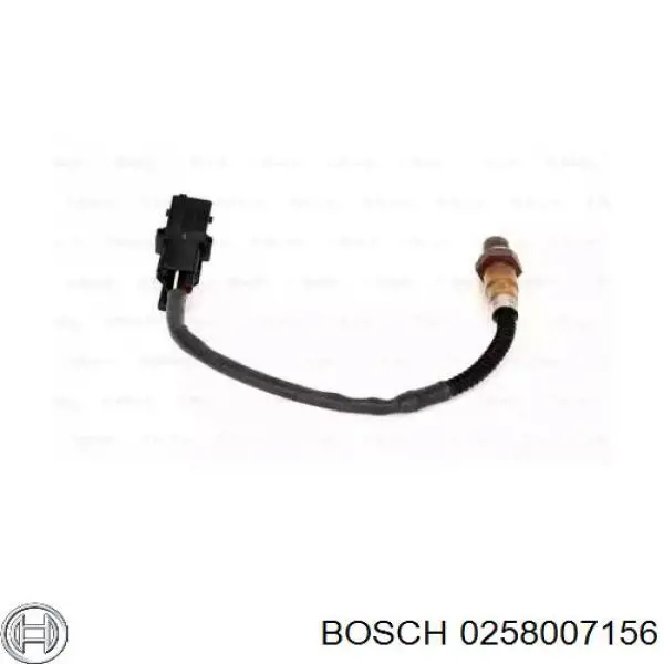 Лямбдазонд, датчик кисню до каталізатора 0258007156 Bosch
