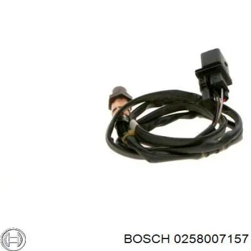 0258007157 Bosch лямбда-зонд, датчик кисню до каталізатора, правий