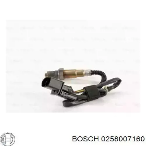 0258007160 Bosch лямбдазонд, датчик кисню до каталізатора