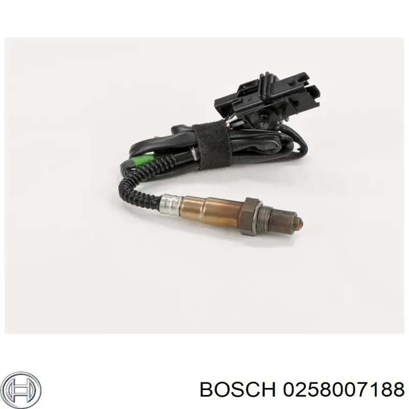 0258007188 Bosch Лямбдазонд, датчик кисню до каталізатора, лівий