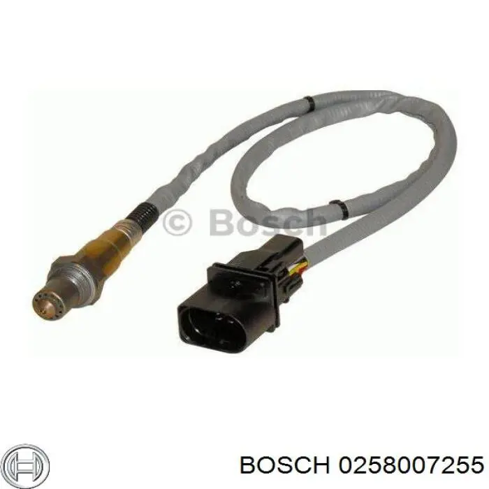Лямбда зонд до каталізатора, лівий Bosch 0258007255