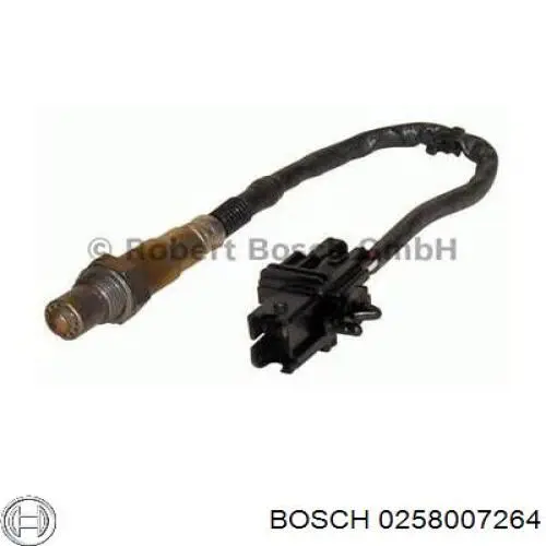 Купити 0258007264 Bosch Лямбда зонд, датчик кисню