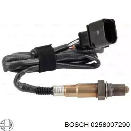0258007290 Bosch лямбдазонд, датчик кисню до каталізатора