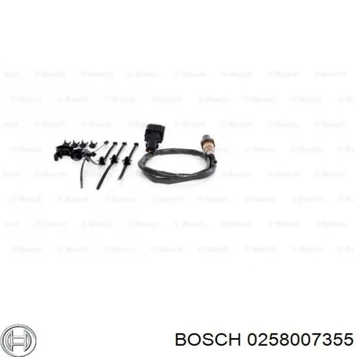 0258007355 Bosch лямбдазонд, датчик кисню до каталізатора