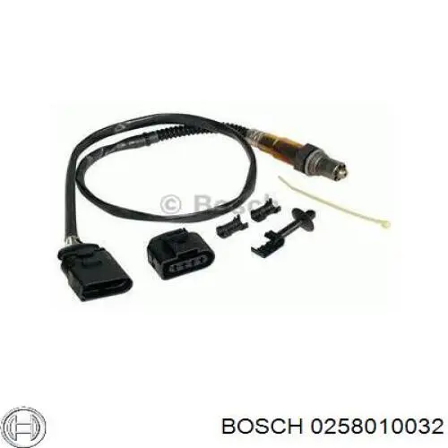 Лямбда-зонд, датчик кисню після каталізатора 0258010032 Bosch