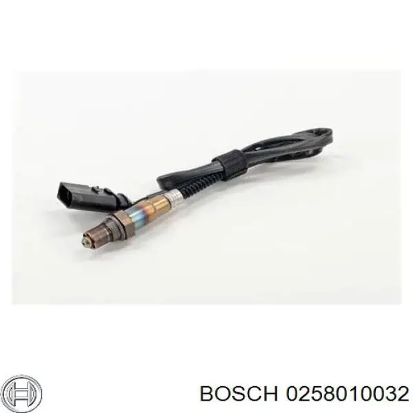 0258010032 Bosch лямбда-зонд, датчик кисню після каталізатора