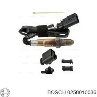 Лямбда-зонд, датчик кисню після каталізатора 0258010036 Bosch