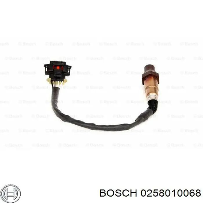 Лямбдазонд, датчик кисню до каталізатора Bosch 0258010068 ціна, від 43.56 USD