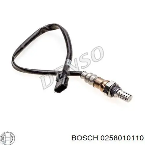 Лямбдазонд, датчик кисню до каталізатора 0258010110 Bosch