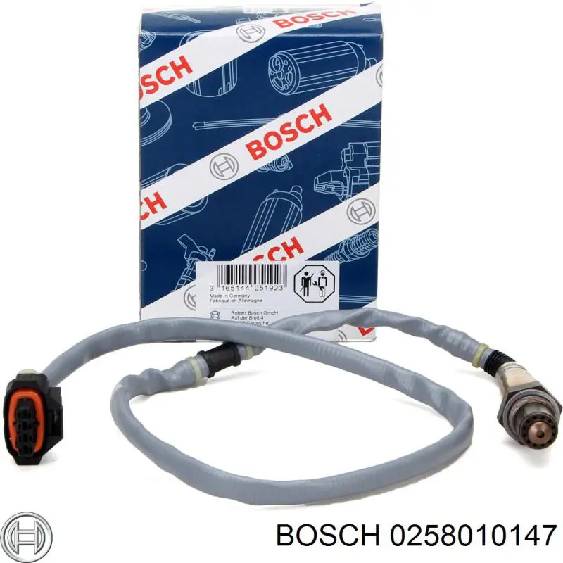 Лямбдазонд, датчик кисню до каталізатора 0258010147 Bosch