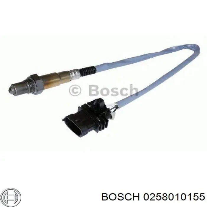 Купити 0258010155 Bosch Лямбда-зонд, датчик кисню після каталізатора
