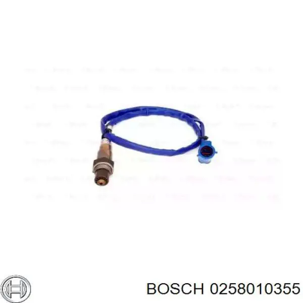 Лямбдазонд, датчик кисню до каталізатора 0258010355 Bosch
