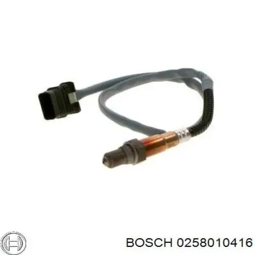 0258010416 Bosch лямбда-зонд, датчик кисню після каталізатора