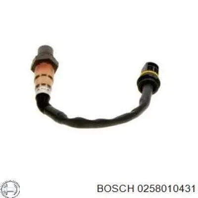 Купити 0258010431 Bosch Лямбда-зонд, датчик кисню після каталізатора