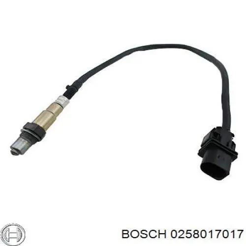 0258017017 Bosch Лямбда зонд, датчик кисню до каталізатора