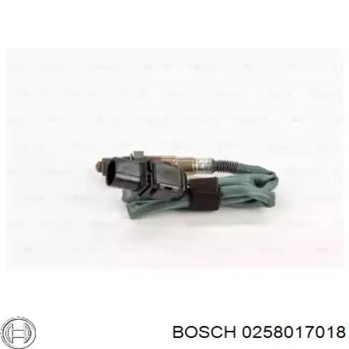 Купити 0258017018 Bosch Лямбдазонд, датчик кисню до каталізатора