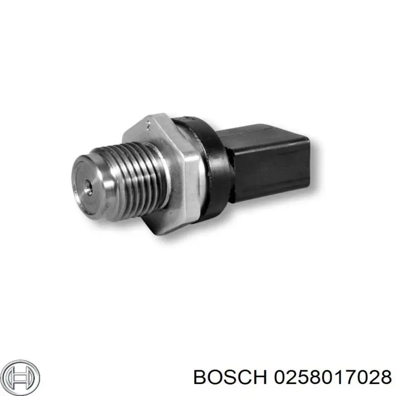 Лямбдазонд, датчик кисню до каталізатора Bosch 0258017028 ціна, від 63.95 USD