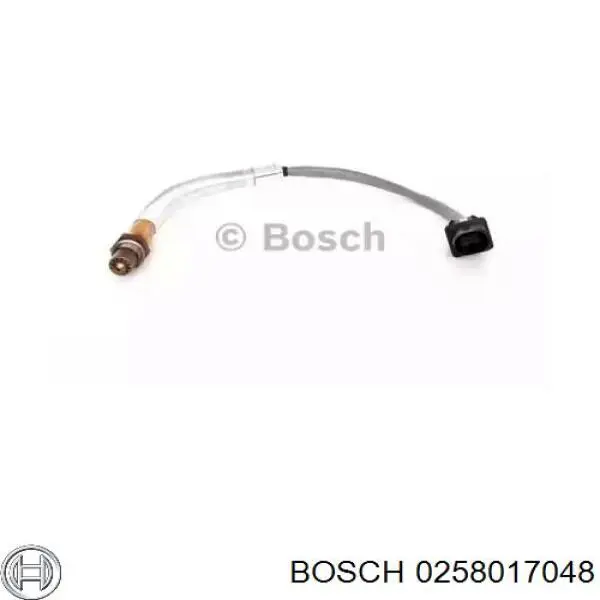 0258017048 Bosch лямбдазонд, датчик кисню до каталізатора