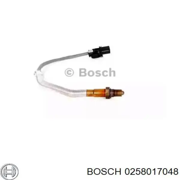 Лямбдазонд, датчик кисню до каталізатора 0258017048 Bosch