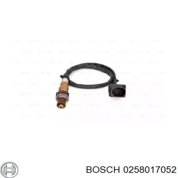 0258017052 Bosch Лямбдазонд, датчик кисню до каталізатора