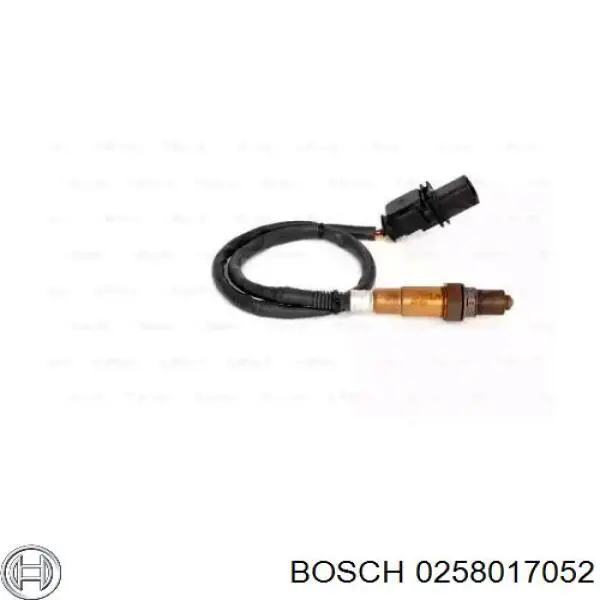 Лямбдазонд, датчик кисню до каталізатора Bosch 0258017052 ціна, від 84.08 USD