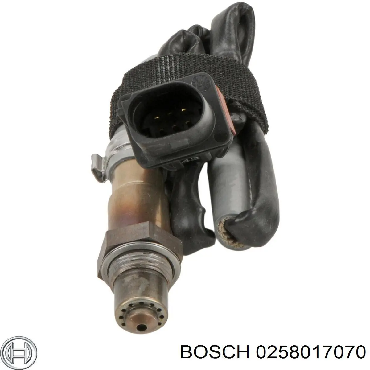 Купити 0258017070 Bosch Лямбда-зонд, датчик кисню до каталізатора, лівий