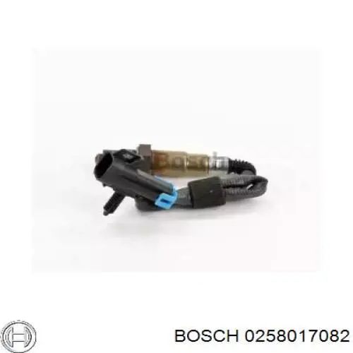 0258017082 Bosch лямбдазонд, датчик кисню до каталізатора