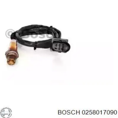 0258017090 Bosch лямбдазонд, датчик кисню до каталізатора