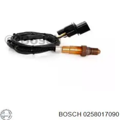 Лямбдазонд, датчик кисню до каталізатора 0258017090 Bosch