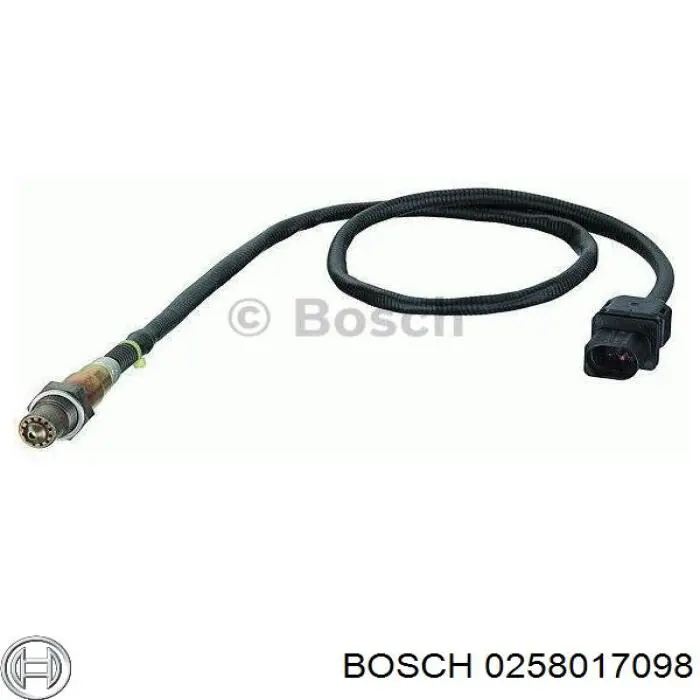 0258017098 Bosch лямбдазонд, датчик кисню до каталізатора