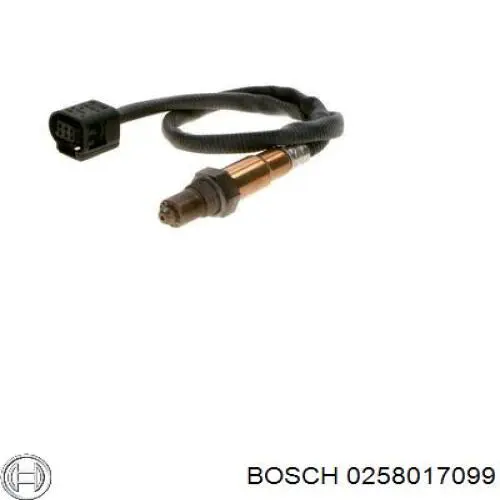 0258017099 Bosch лямбдазонд, датчик кисню до каталізатора