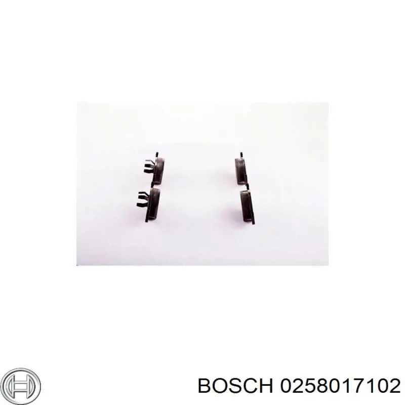 258017102 Bosch Лямбдазонд, датчик кисню до каталізатора