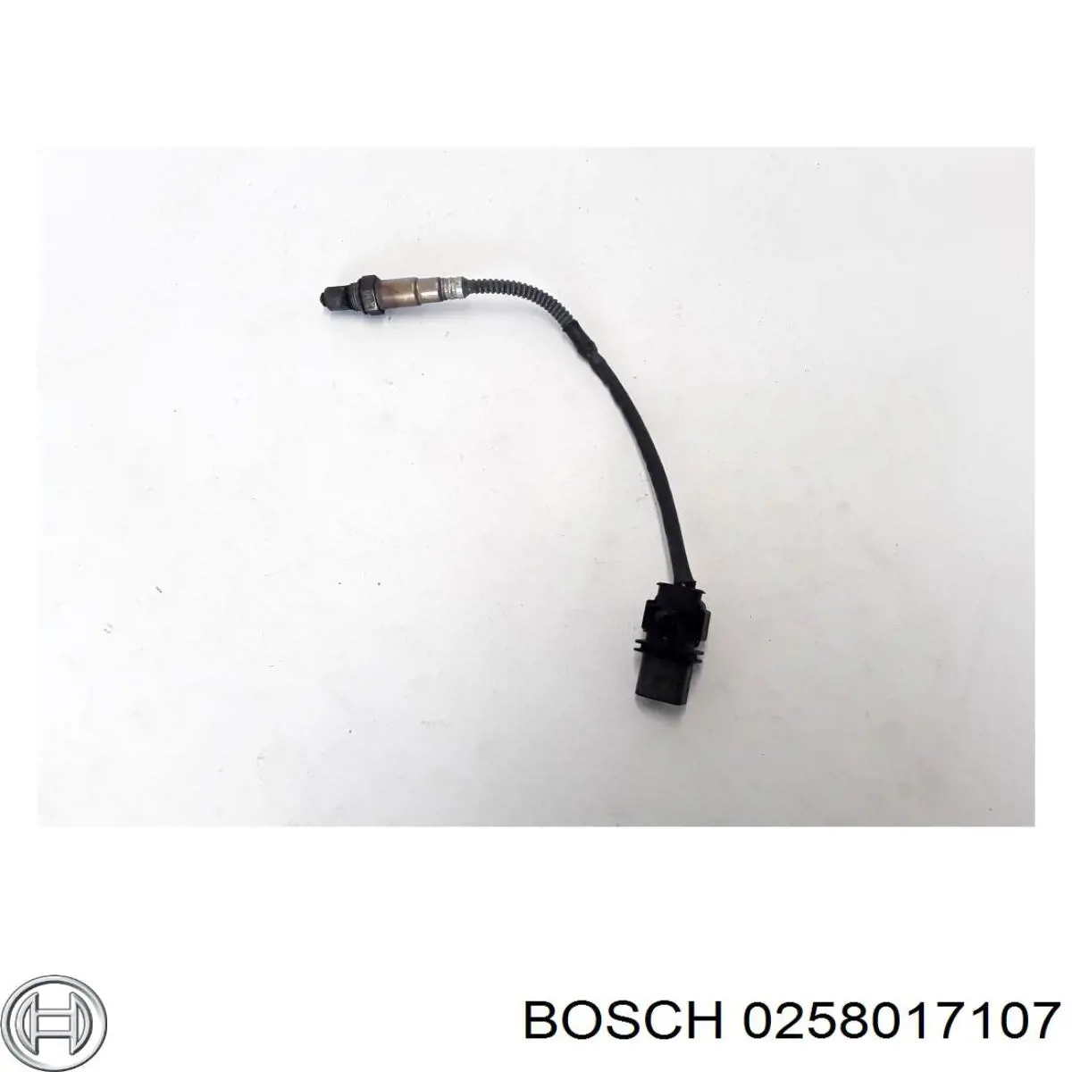Купити 0258017107 Bosch Лямбда-зонд, датчик кисню до каталізатора, правий