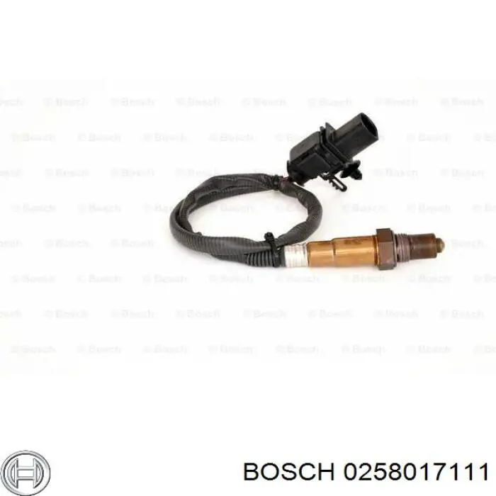 0258017111 Bosch лямбдазонд, датчик кисню до каталізатора